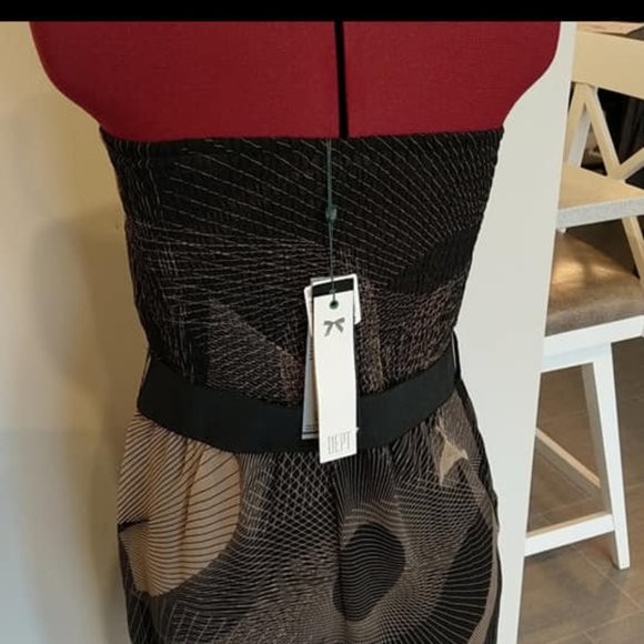 DEPT size M strapless dress - Picture 3 of 6